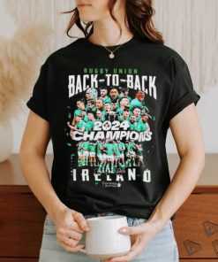 Rugby Union Back To Back 2024 Champions Ireland Rugby Six Nation Grand Slam Shirt