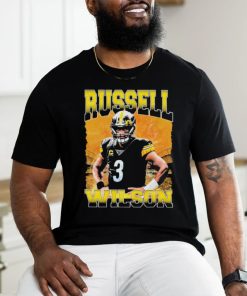 Russell Wilson Pittsburgh Steelers Football Stadium Images T shirt