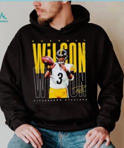 Russell Wilson Pittsburgh Steelers signature shirt