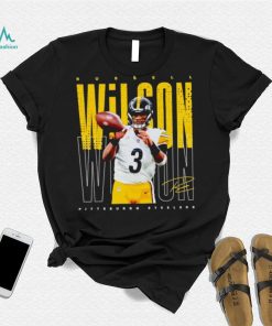 Russell Wilson Pittsburgh Steelers signature shirt