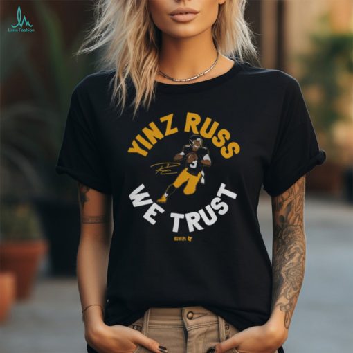 Russell Wilson Yinz Russ We Trust Breakingt Shirt