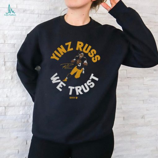 Russell Wilson Yinz Russ We Trust Breakingt Shirt