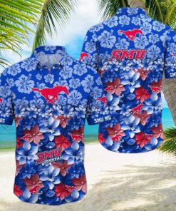 SMU Mustangs NCAA3 Hawaiian Shirt Trending Summer