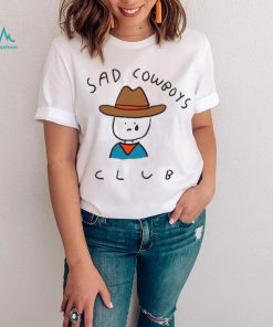 Sad Cowboys Club Tee Ethically Made T Shirt