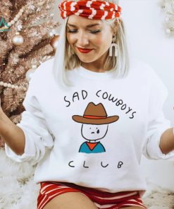 Sad Cowboys Club Tee Ethically Made T Shirt