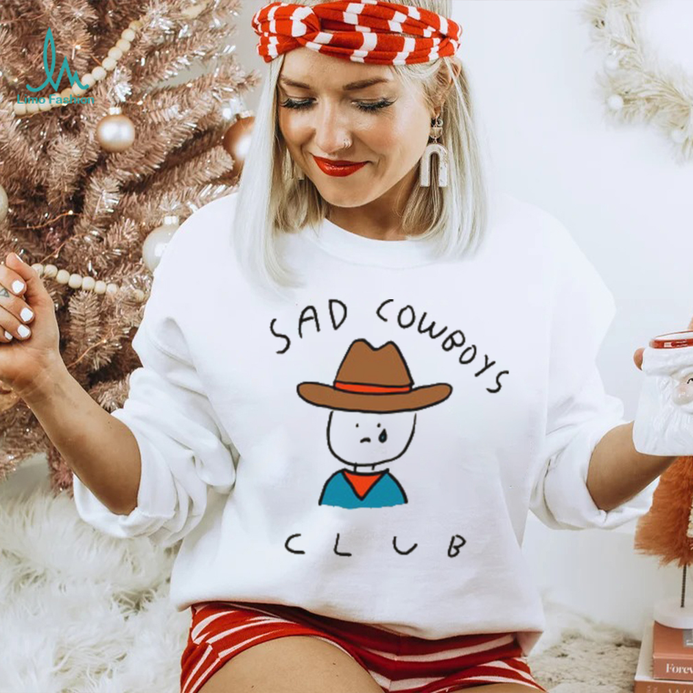 Sad Cowboys Club Tee Ethically Made T Shirt Sad Cowboys Club Tee Ethically Made T Shirt