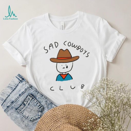 Sad Cowboys Club Tee Ethically Made T Shirt