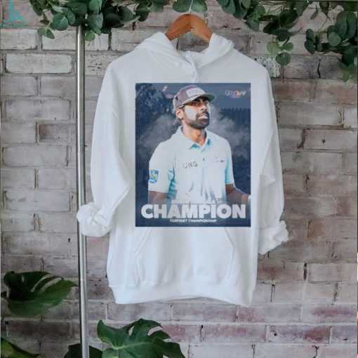 Sahith Theegala Champion Fortinet Championship 2024 Shirt