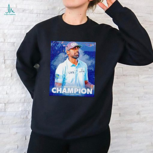 Sahith Theegala Champion Fortinet Championship shirt