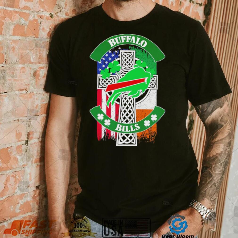 Saint Patrick’s day shamrock Buffalo Bills flag logo shirt Saint Patrick’s day shamrock Buffalo Bills flag logo shirt
