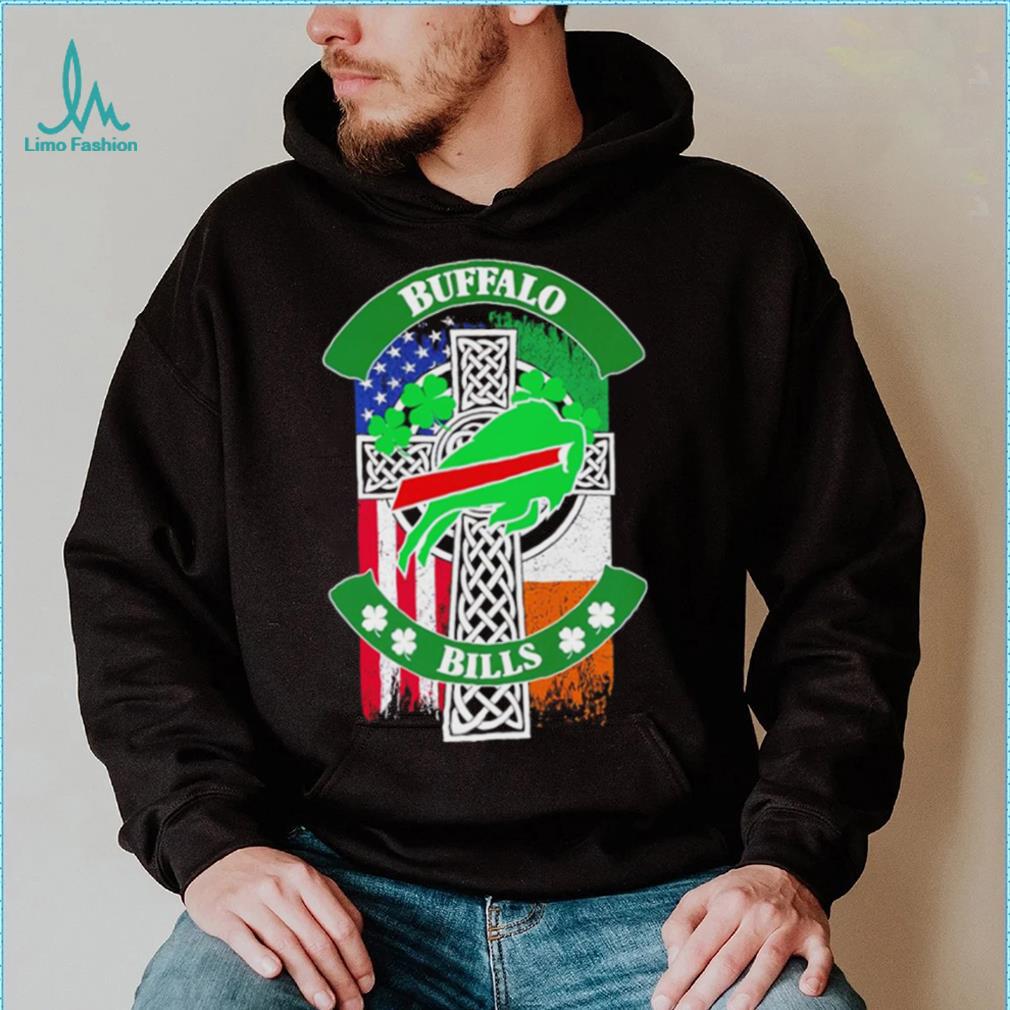 Saint Patrick’s day shamrock Buffalo Bills flag logo shirt Saint Patrick’s day shamrock Buffalo Bills flag logo shirt