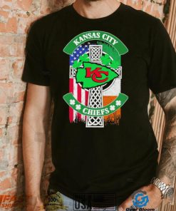 Saint Patrick’s day shamrock Kansas City Chiefs flag logo shirt, hoodie, sweater, long sleeve and tank top Saint Patrick’s day shamrock Kansas City Chiefs flag logo shirt