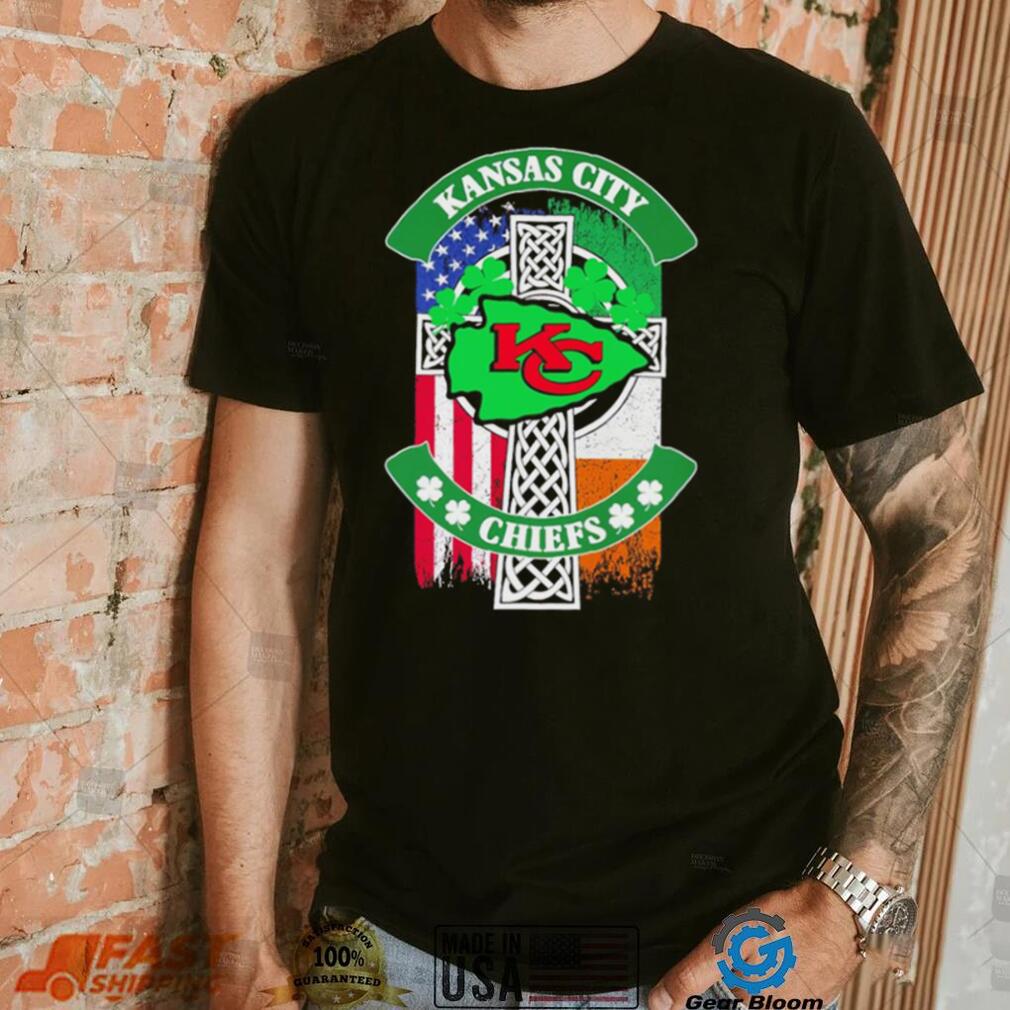 Saint Patrick’s day shamrock Kansas City Chiefs flag logo shirt Saint Patrick’s day shamrock Kansas City Chiefs flag logo shirt