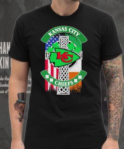 Saint Patrick’s day shamrock Kansas City Chiefs flag logo shirt, hoodie, sweater, long sleeve and tank top Saint Patrick’s day shamrock Kansas City Chiefs flag logo shirt