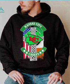 Saint Patrick’s day shamrock Kansas City Chiefs flag logo shirt, hoodie, sweater, long sleeve and tank top Saint Patrick’s day shamrock Kansas City Chiefs flag logo shirt