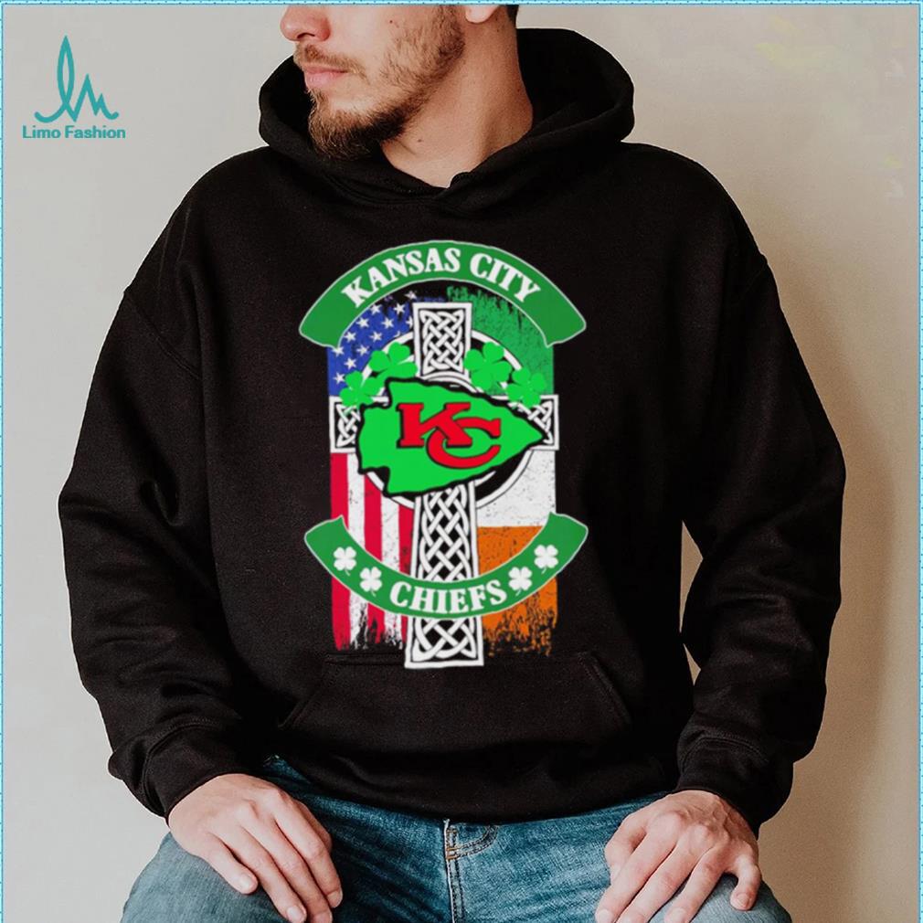Saint Patrick’s day shamrock Kansas City Chiefs flag logo shirt Saint Patrick’s day shamrock Kansas City Chiefs flag logo shirt