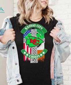 Saint Patrick’s day shamrock Kansas City Chiefs flag logo shirt, hoodie, sweater, long sleeve and tank top Saint Patrick’s day shamrock Kansas City Chiefs flag logo shirt