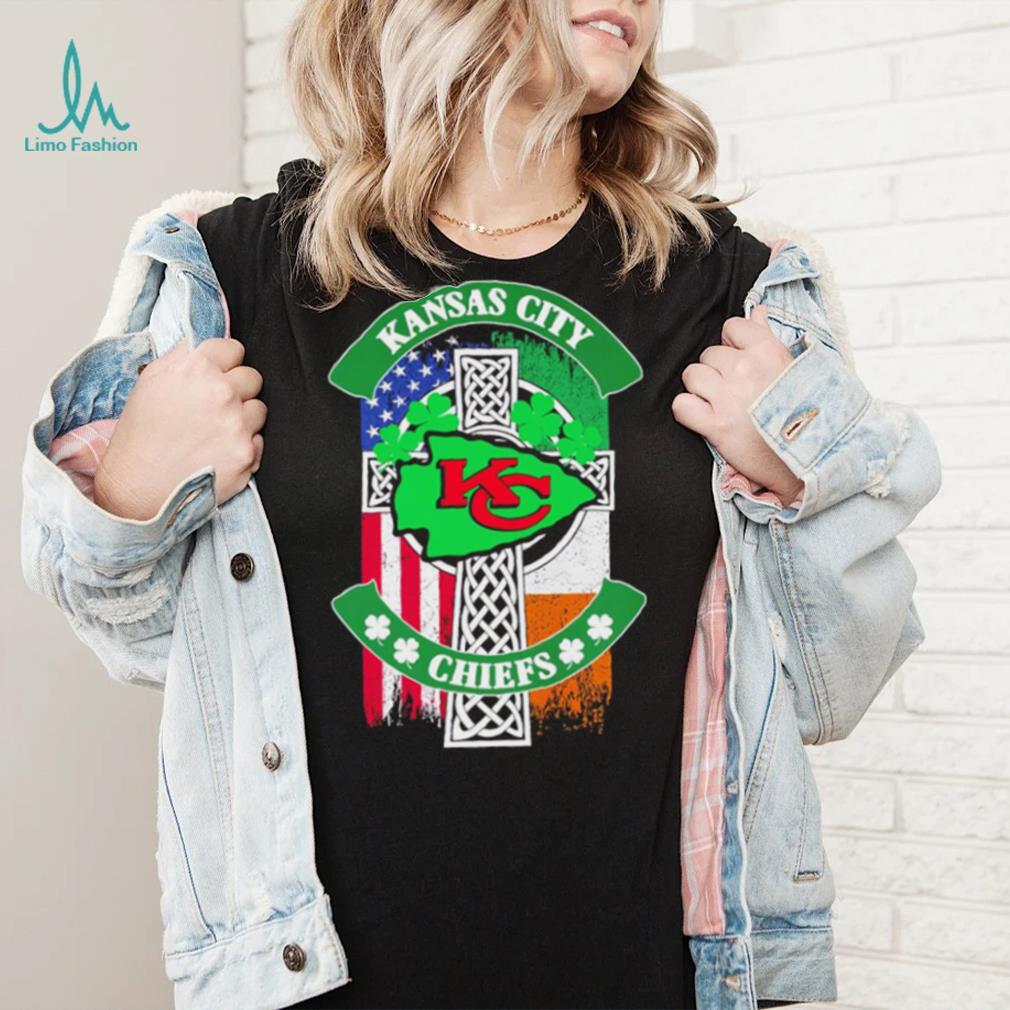 Saint Patrick’s day shamrock Kansas City Chiefs flag logo shirt Saint Patrick’s day shamrock Kansas City Chiefs flag logo shirt
