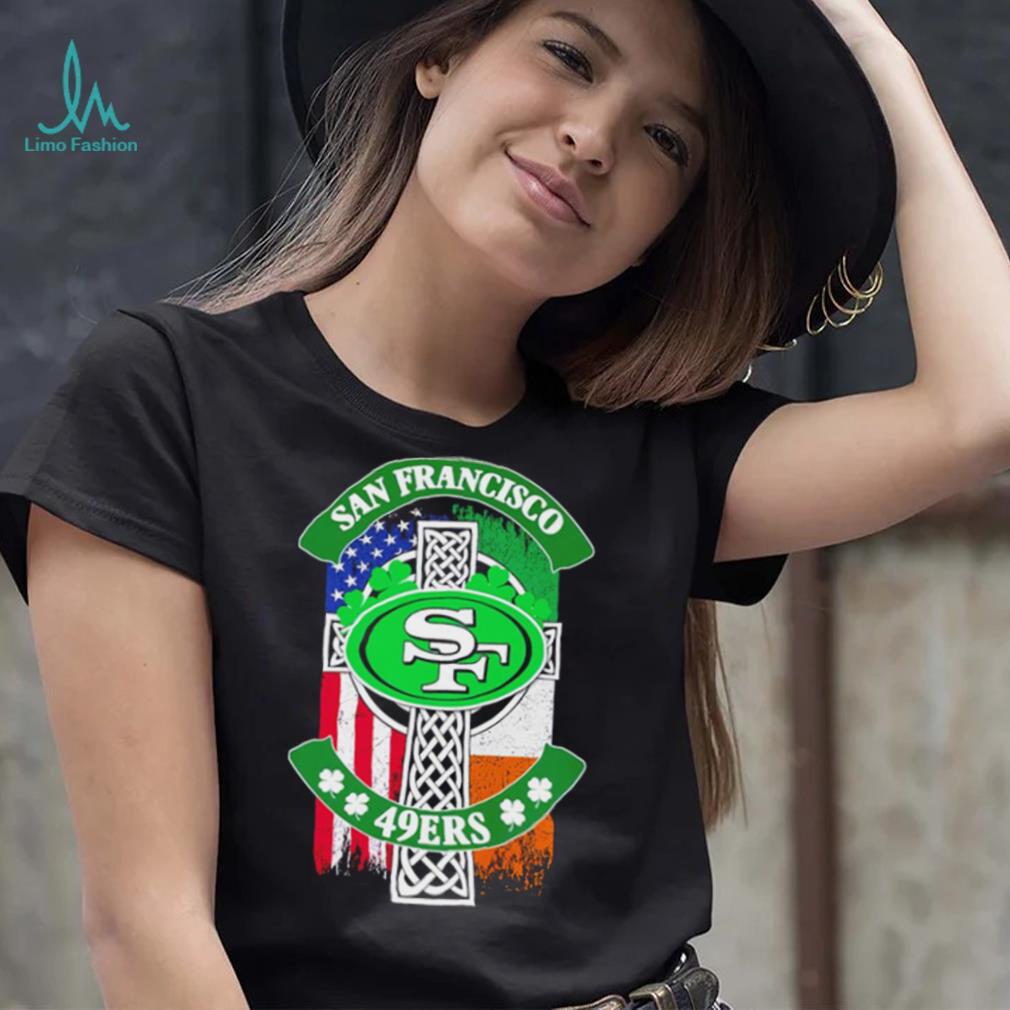 Saint Patrick’s day shamrock San Francisco 49ers flag logo shirt Saint Patrick’s day shamrock San Francisco 49ers flag logo shirt