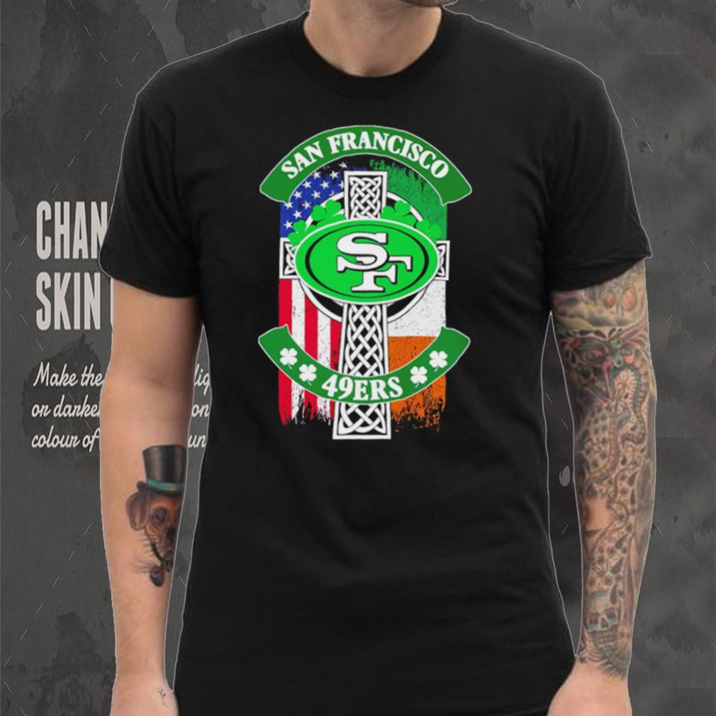 Saint Patrick’s day shamrock San Francisco 49ers flag logo shirt Saint Patrick’s day shamrock San Francisco 49ers flag logo shirt