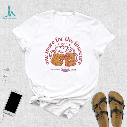 Sam Tompkins Hi, My Name Is One More For The Insecure Pub tour 2024 T shirt