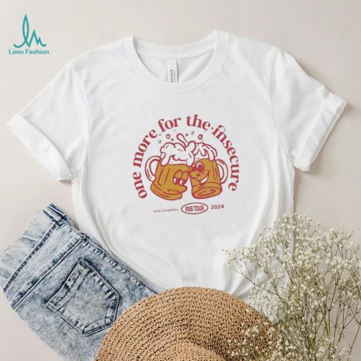 Sam Tompkins Hi, My Name Is One More For The Insecure Pub tour 2024 T shirt