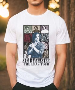 Sam Winchester Supernatural The Eras Tour T Shirt