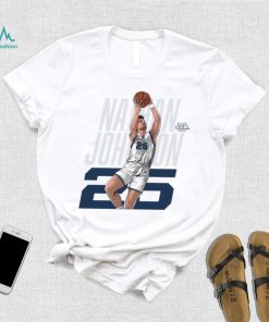 Samford NCAA Men’s Basketball Nathan Johnson 2023 2024 Post Season Shirt