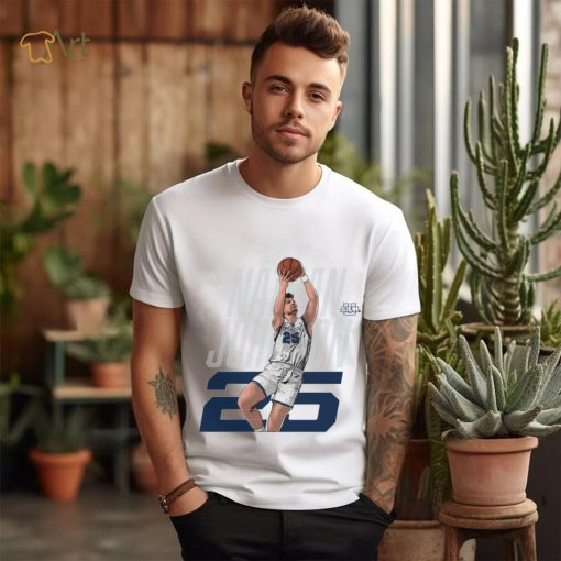 Samford NCAA Men’s Basketball Nathan Johnson 2023 2024 Post Season Shirt