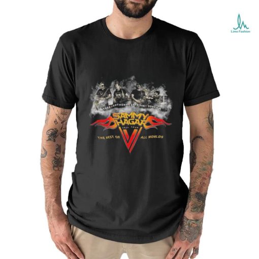 Sammy Hagar The Best of All Worlds 2024 Tour Shirt