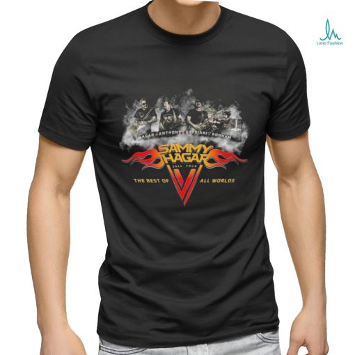 Sammy Hagar The Best of All Worlds 2024 Tour Shirt