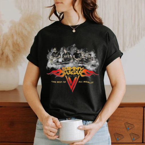 Sammy Hagar The Best of All Worlds 2024 Tour Shirt