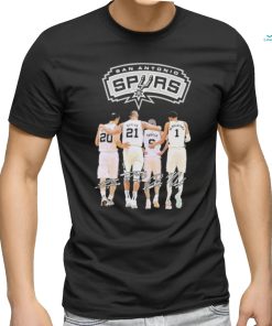 San Antonio Spurs All Star Squad Fan Go Together Signatures shirt