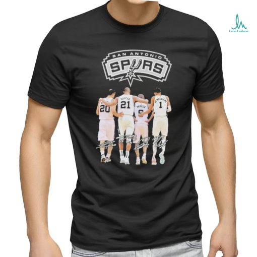 San Antonio Spurs All Star Squad Fan Go Together Signatures shirt