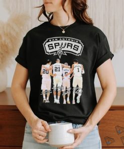 San Antonio Spurs All Star Squad Fan Go Together Signatures shirt