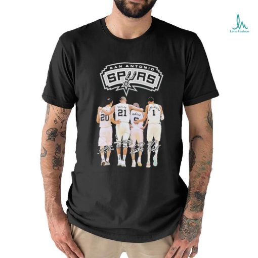 San Antonio Spurs All Star Squad Fan Go Together Signatures shirt
