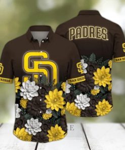 San Diego Padres MLB Flower Hawaii Shirt And Tshirt For Fans