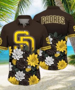 San Diego Padres MLB Flower Hawaii Shirt And Tshirt For Fans