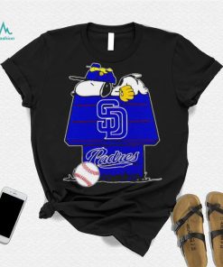 San Diego Padres Snoopy And Woodstock The Peanuts Baseball shirt