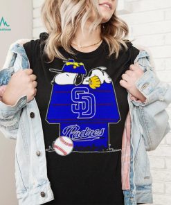 San Diego Padres Snoopy And Woodstock The Peanuts Baseball shirt
