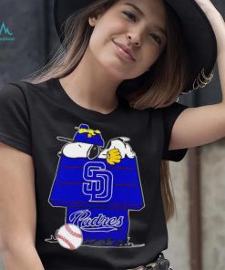 San Diego Padres Snoopy And Woodstock The Peanuts Baseball shirt