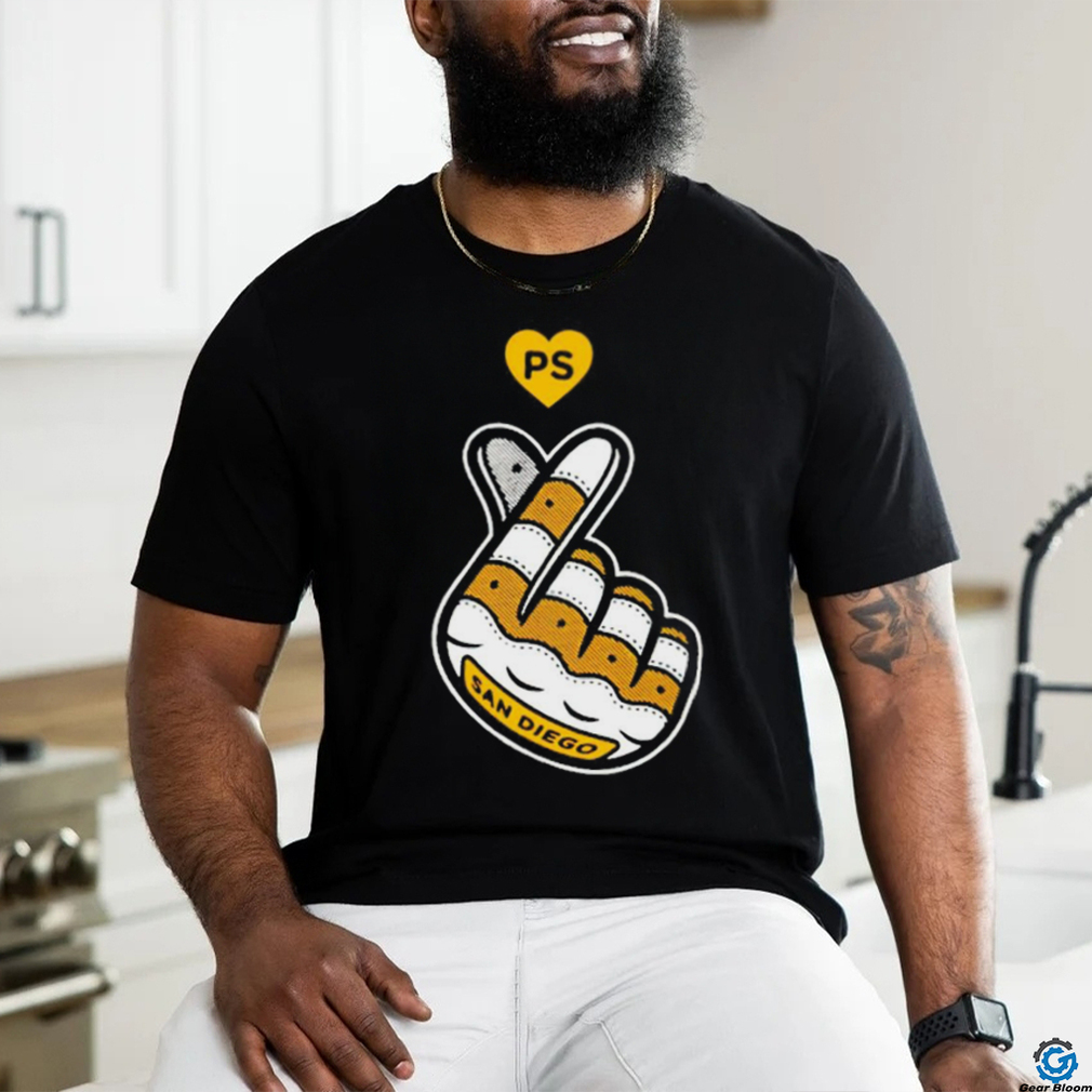 San Diego finger heart shirt San Diego finger heart shirt