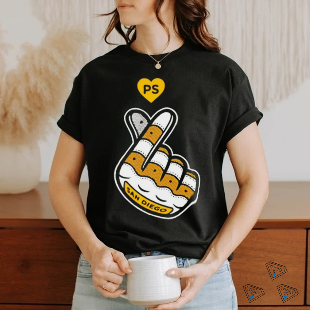 San Diego finger heart shirt San Diego finger heart shirt