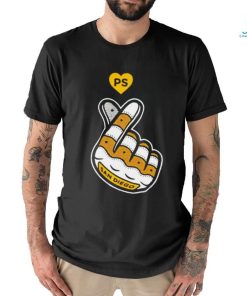 San Diego finger heart shirt