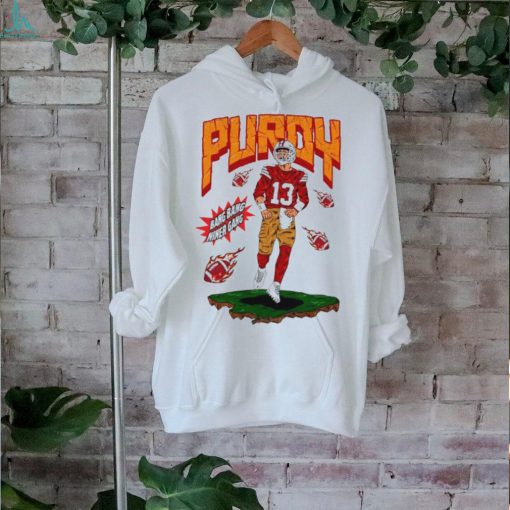 San Francisco 49ers Brock Purdy bang bang niner gang fire ball shirt