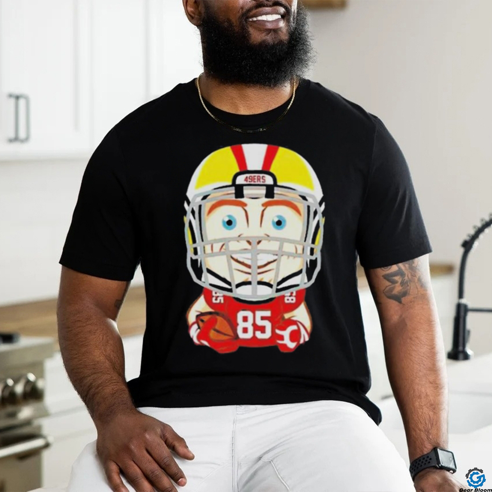 San Francisco 49ers Football George Kittle No 85 Chibi T shirt San Francisco 49ers Football George Kittle No 85 Chibi T shirt