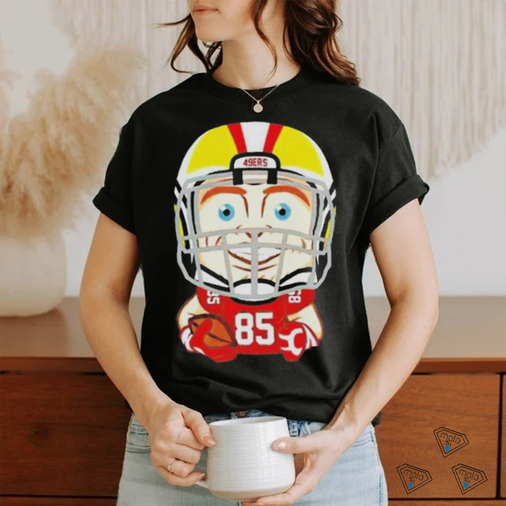 San Francisco 49ers Football George Kittle No 85 Chibi T shirt San Francisco 49ers Football George Kittle No 85 Chibi T shirt