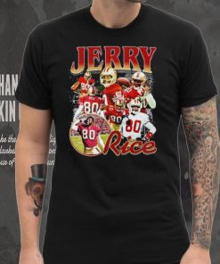 San Francisco 49ers Jerry Rice professional football player honors shirt