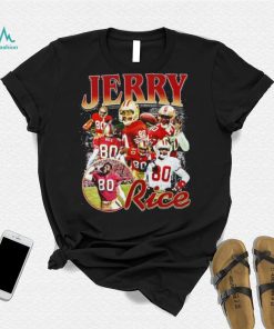 San Francisco 49ers Jerry Rice professional football player honors shirt