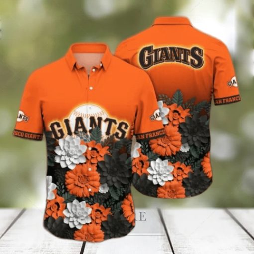 San Francisco Giants MLB Flower Hawaii Shirt And Tshirt For Fans